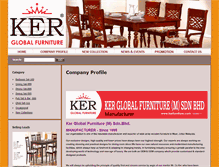 Tablet Screenshot of kerfurniture.com